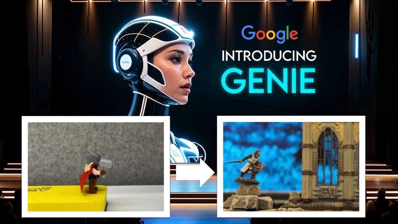 هوش مصنوعی Genie گوگل تصاویر را به بازی تبدیل میکند