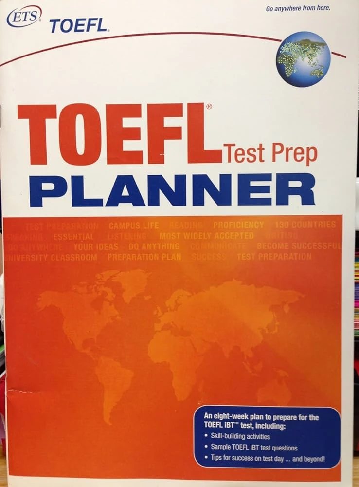 دانلود PDF کتاب TOEFL Test Prep Planner