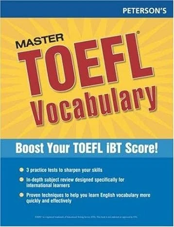 جلد کتاب Master TOEFL Vocabulary Skills