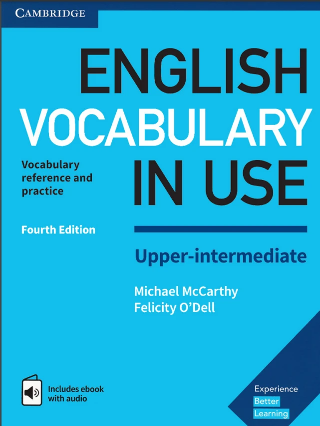 جلد کتاب English Vocabulary in Use Upper-Intermediate Book