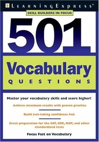 دانلود PDF کتاب 501 vocabulary questions