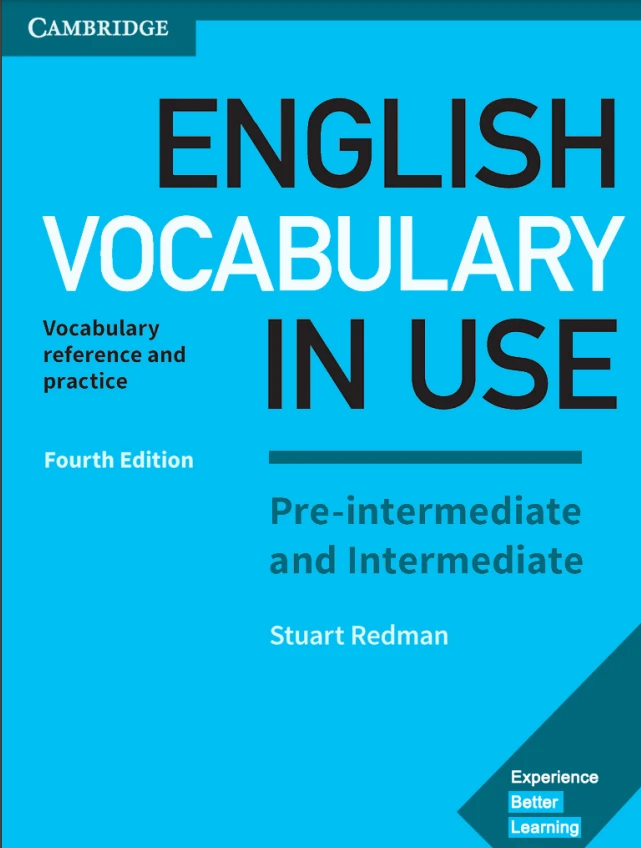 جلد کتاب English Vocabulary in Use Pre-Intermediate Intermediate