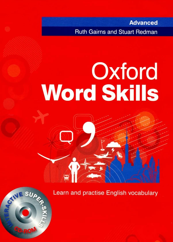 جلد کتاب Oxford Word Skills Advanced