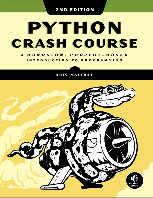 دانلود PDF کتاب Python Crash Course, 2nd Edition