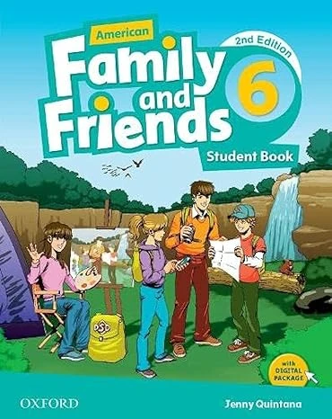 جلد کتاب Family and Friends American6 Student's Book