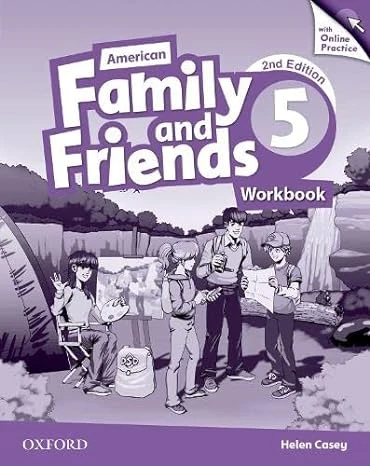 جلد کتاب Family and Friends American 5 work book