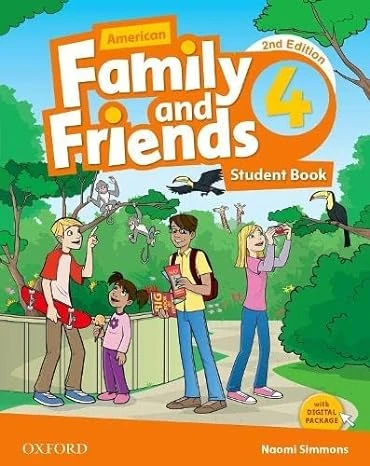 جلد کتاب Family and Friends American4 Student's Book