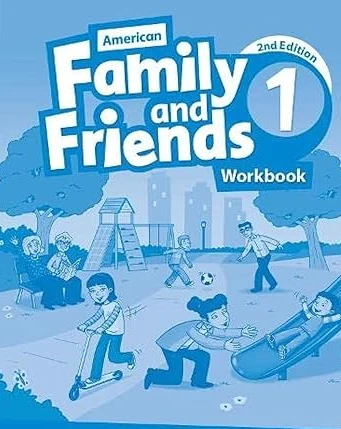 جلد کتاب Family and Friends American1 work book