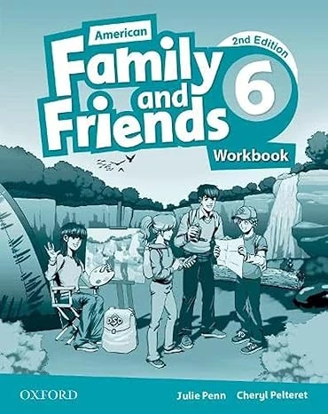 جلد کتاب Family and Friends American 6 work book