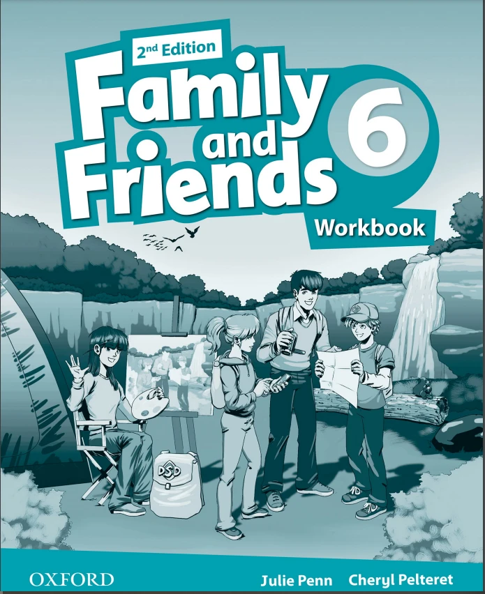 جلد کتاب Family and Friends 6 Workbook