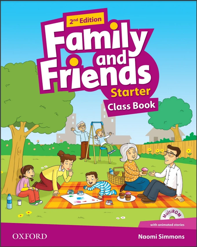 جلد کتاب Family and Friends Starter Class Book