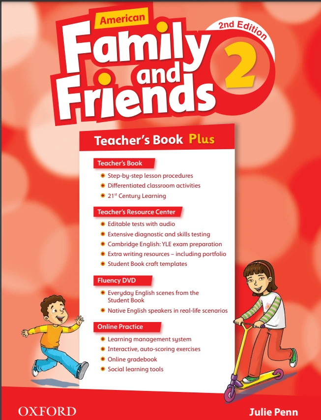 جلد کتاب American Family and Friends 2 Teacher’s Book