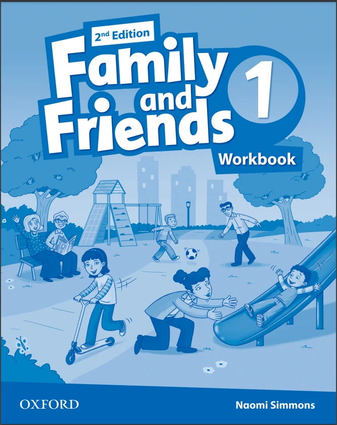 جلد کتاب Family and Friends 1 Workbook