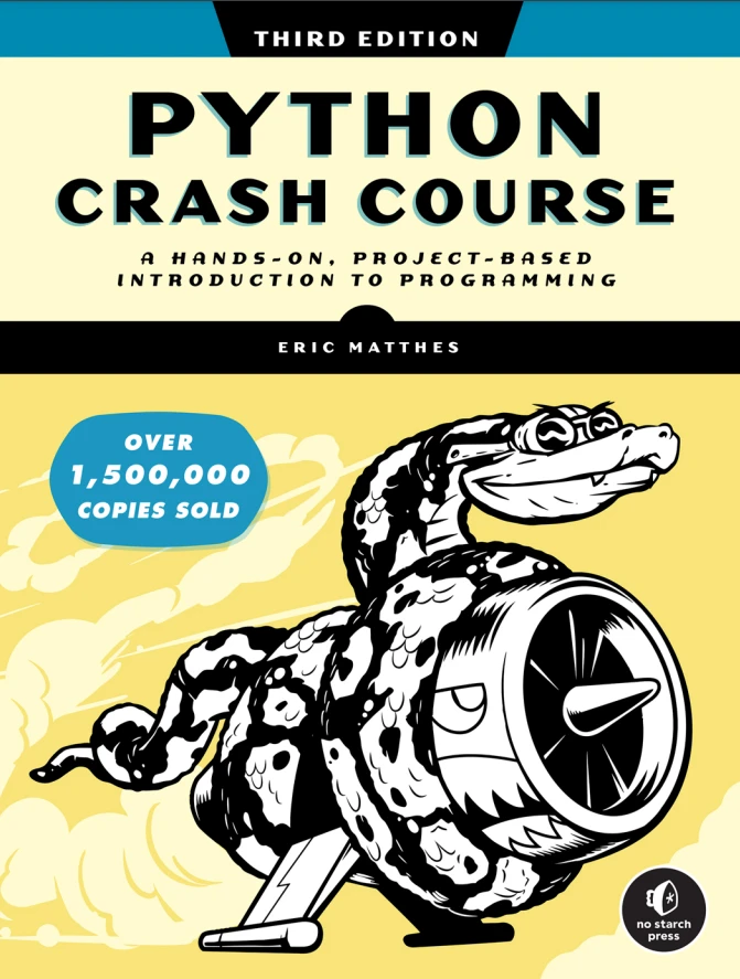 دانلود کتاب Python Crash Course, 3rd Edition (نسخه PDF)