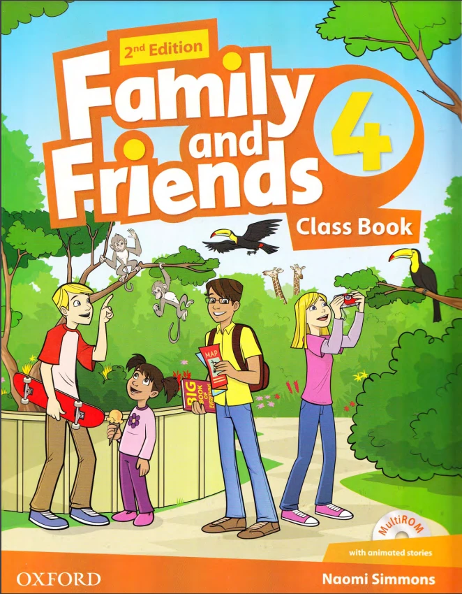 جلد کتاب Family and Friends 4 Class Book