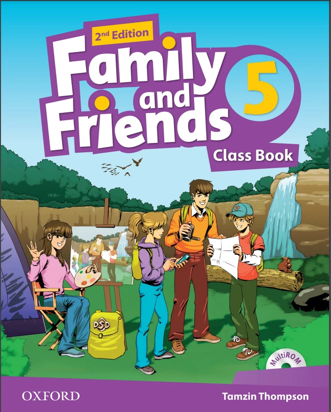 جلد کتاب Family and Friends 5 Class Book