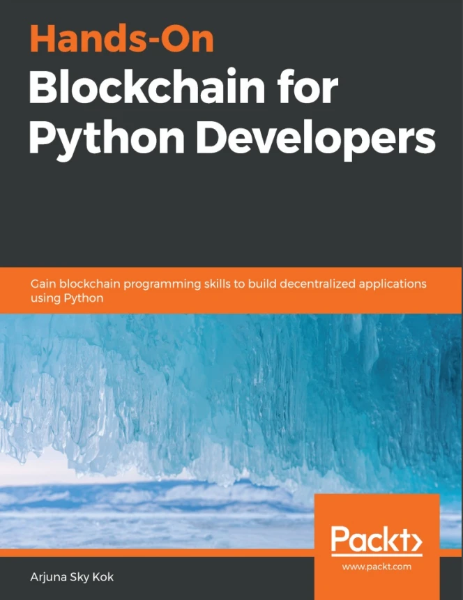 کاور کتاب Hands-On Blockchain for Python Developers