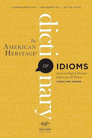 جلد کتاب The American Heritage Dictionary of Idioms