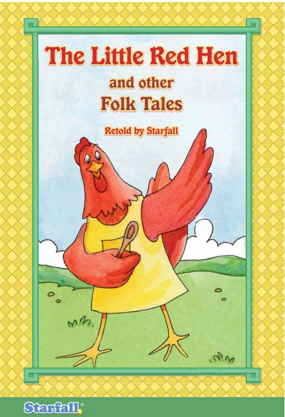 جلد کتاب The Little Red Hen and other Folk Tales