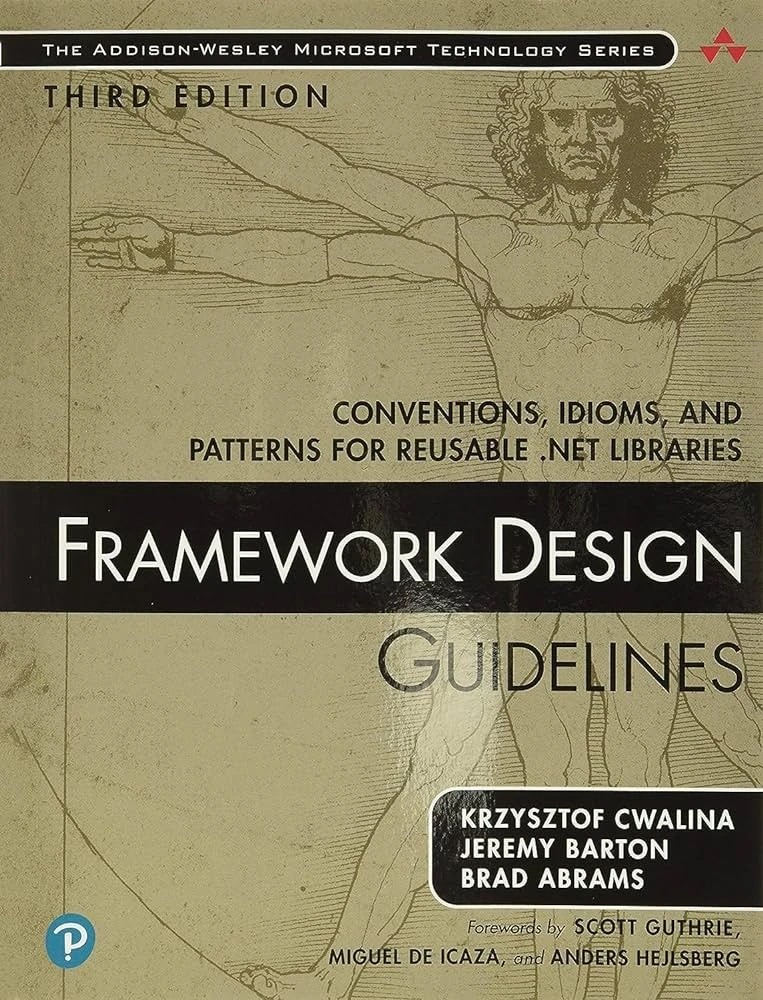 دانلود PDF کتاب Framework Design Guidelines - راهنمای طراحی فریم‌ورک