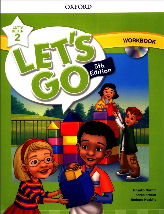 جلد کتاب Let's Go Begin 2 Workbook - 5th Edition