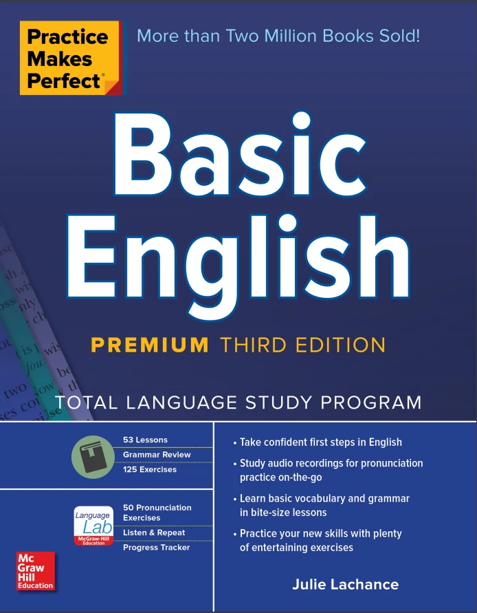 کتاب Practice Makes Perfect: Basic English (ویرایش سوم)