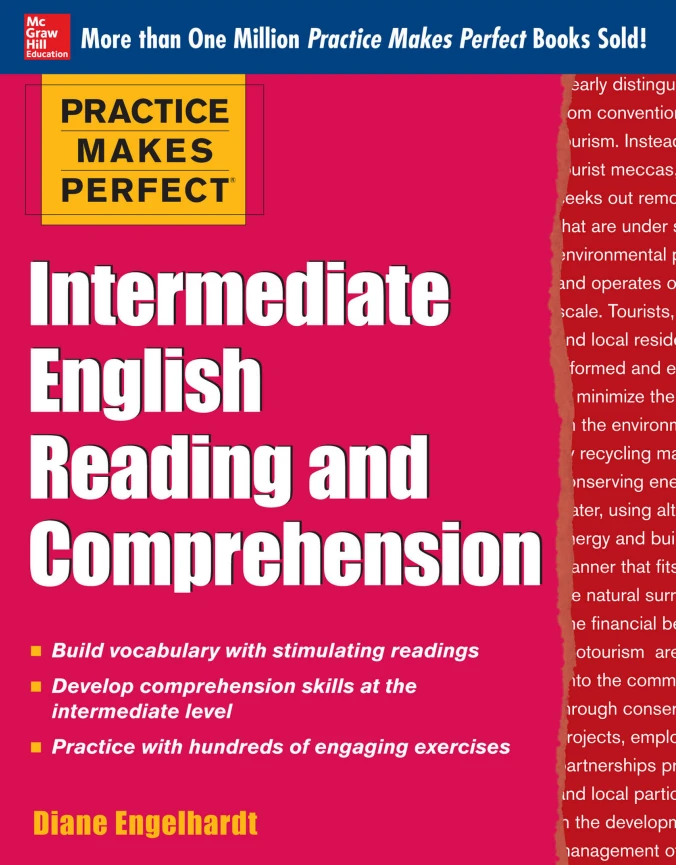 دانلود کتاب Intermediate English Reading and Comprehension از Practice Makes Perfect (نسخه PDF)