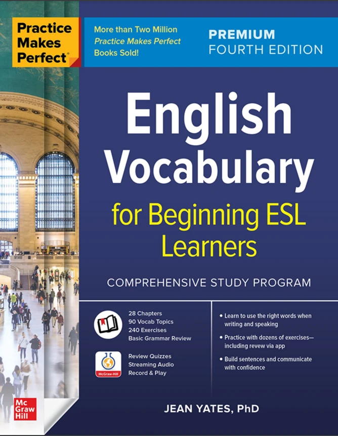 دانلود کتاب English Vocabulary از Practice Makes Perfect (نسخه PDF)