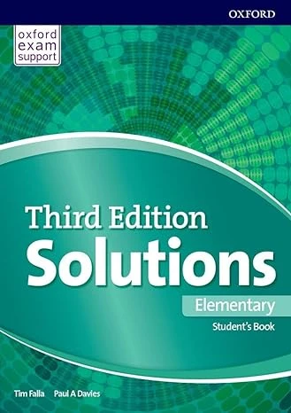 دانلود PDF کتاب Solutions Elementary Student's Book