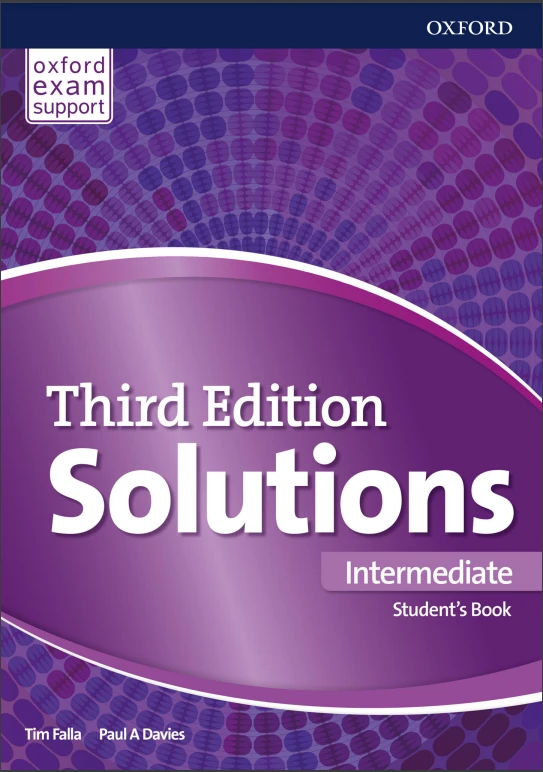 جلد کتاب Solutions Intermediate Student's Book