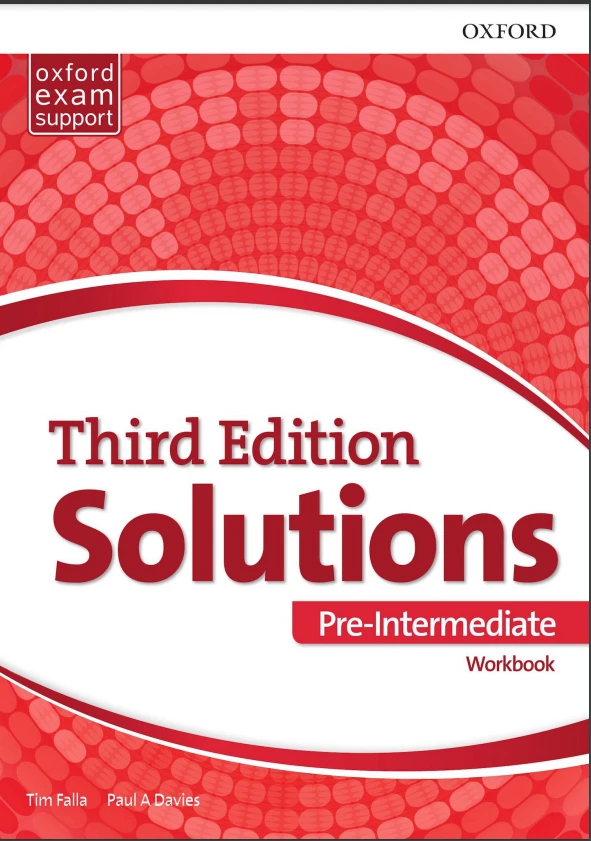 دانلود PDF کتاب Solutions Pre-Intermediate Workbook