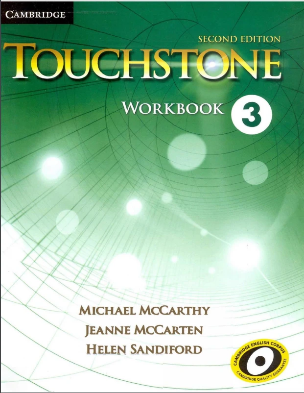 جلد کتاب Touchstone Level 3 Workbook