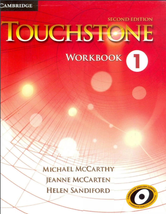 جلد کتاب Touchstone Level 1 Workbook