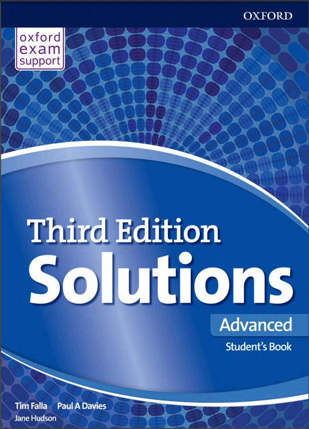 جلد کتاب Solutions Advanced Student's Book