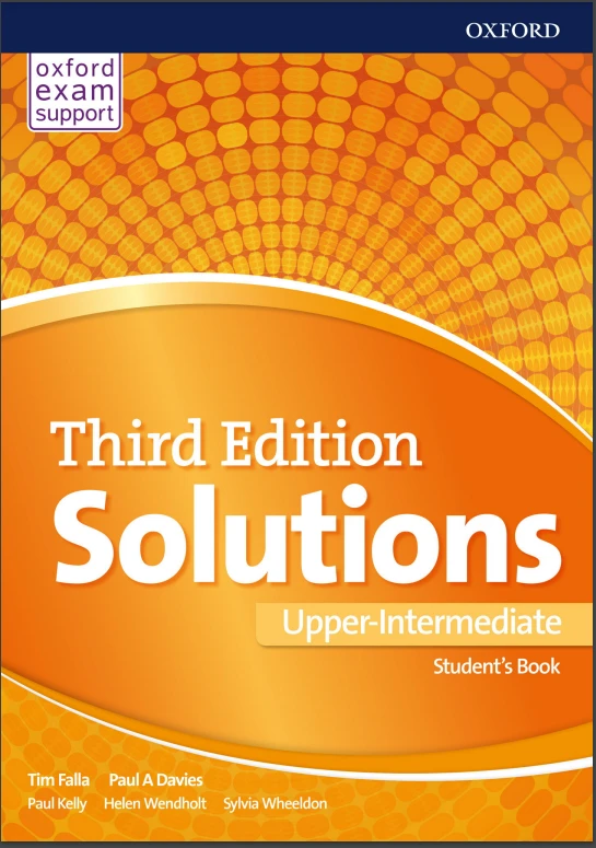 جلد کتاب  Solutions Upper-Intermediate Student's Book