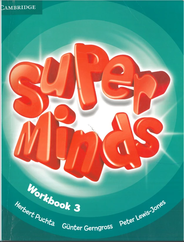 جلد کتاب Super‌ Minds 3 Workbook