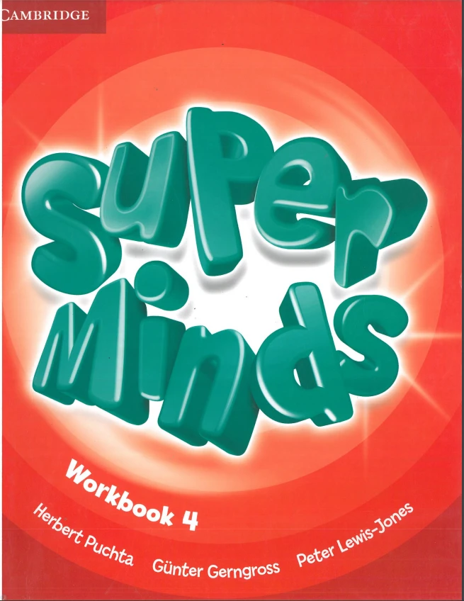 جلد کتاب Super‌ Minds 4 Workbook