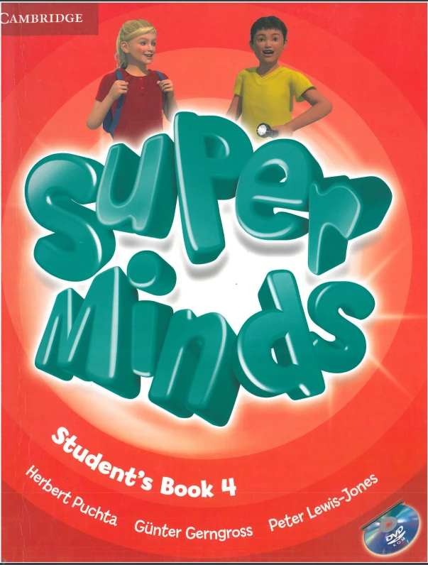 جلد کتاب Super Minds 4