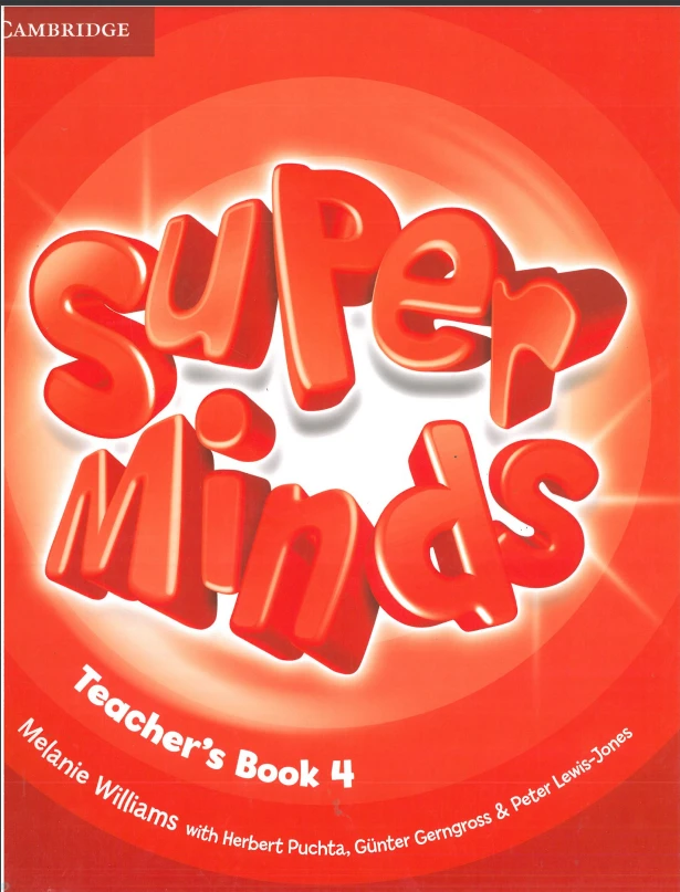 جلد کتاب Super Minds 4 Teacher's book