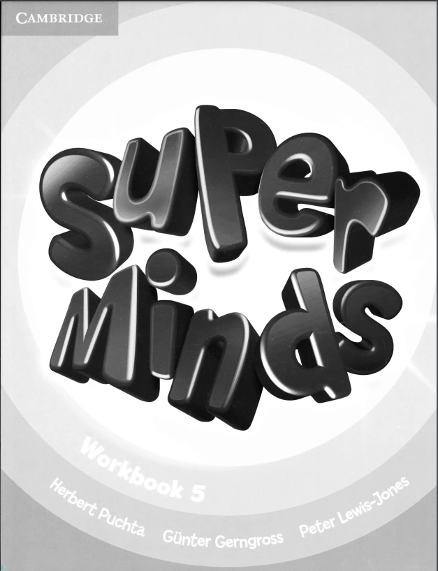 جلد کتاب Super-Minds-5-Workbook