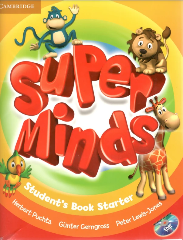 جلد کتاب  Super Minds Starter Student's Book