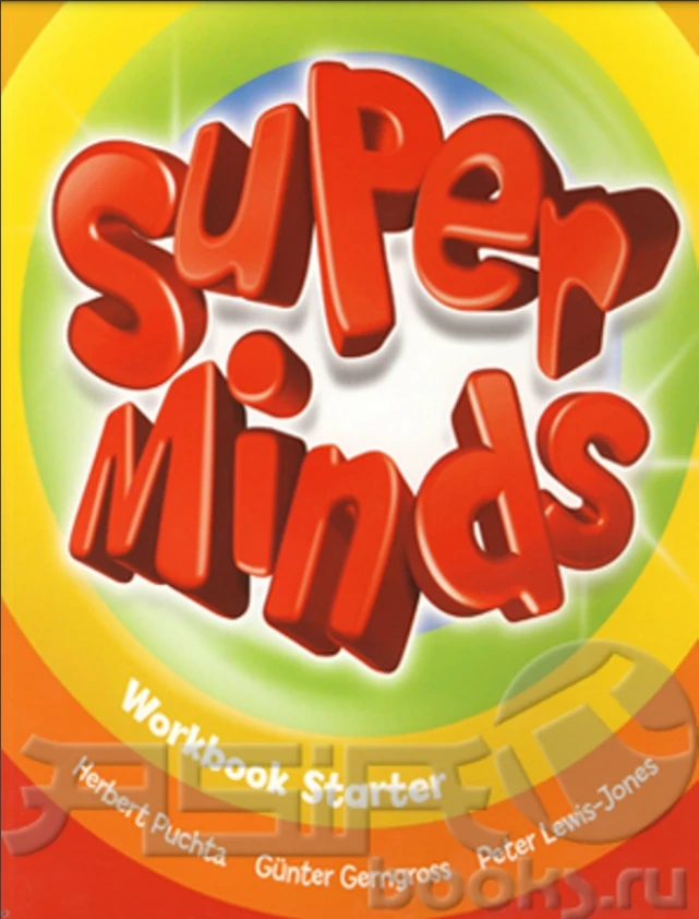 Super Minds Starter Workbookجلد کتاب