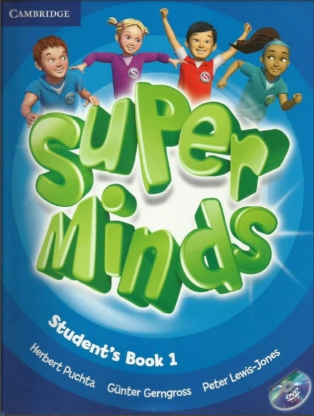 جلد کتاب Super Minds 1 Student's Book