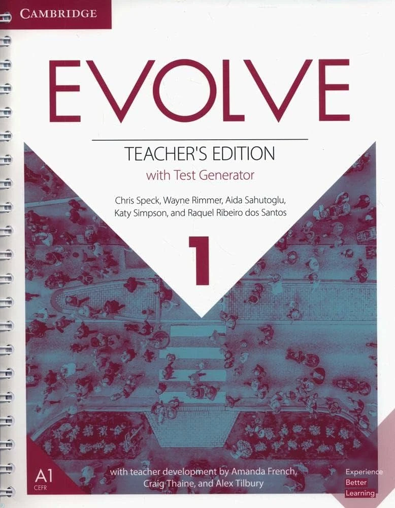 دانلود PDF کتاب Evolve 1 Teacher's Edition