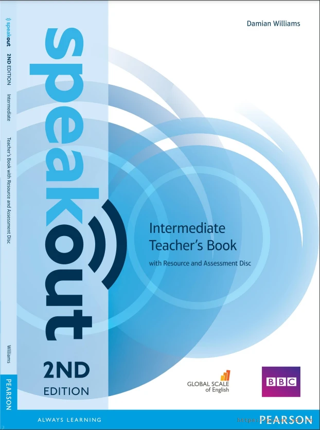 Speakout‌ Intermediate Teacher's book 2nd Edition جلد کتاب