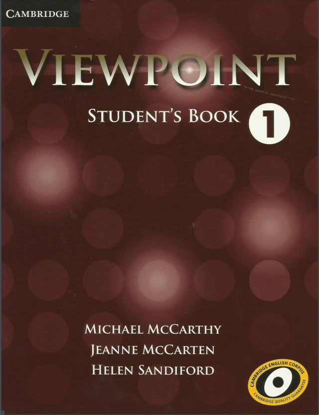 جلد کتاب Viewpoint Level 1 Student's Book