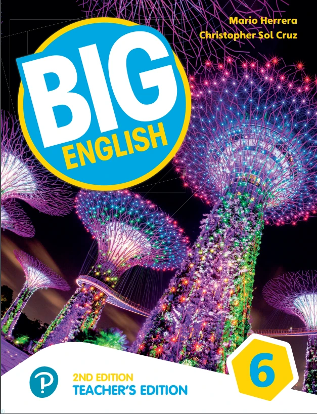 جلد کتاب Big English 6 Teacher's book 2nd Edition