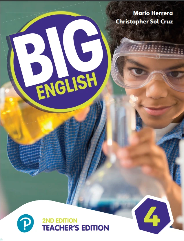 جلد کتاب Big English 4 Teacher's book 2nd Edition