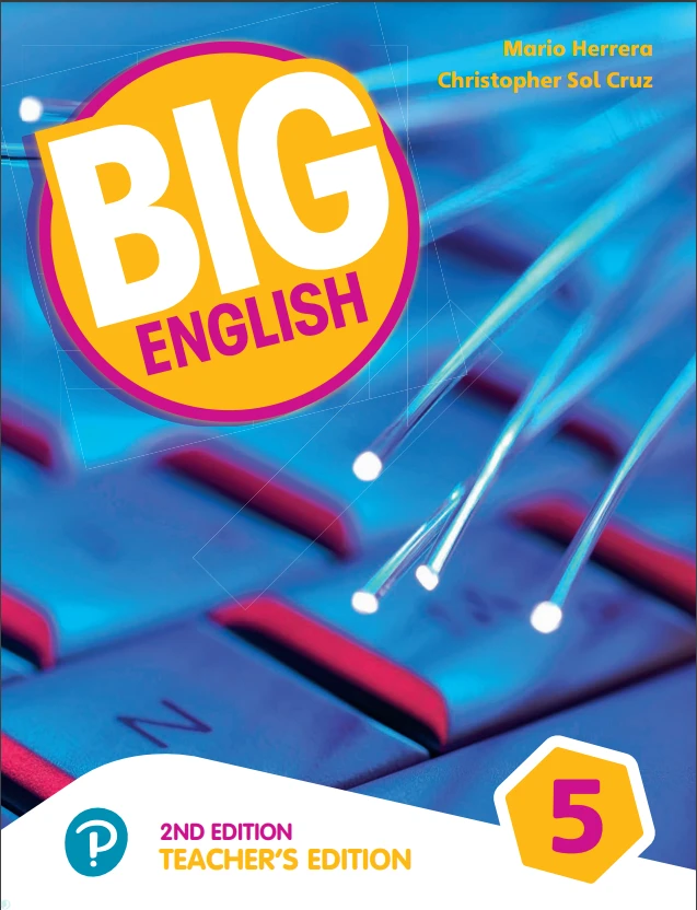 جلد کتاب Big English 5 Teacher's book 2nd Edition