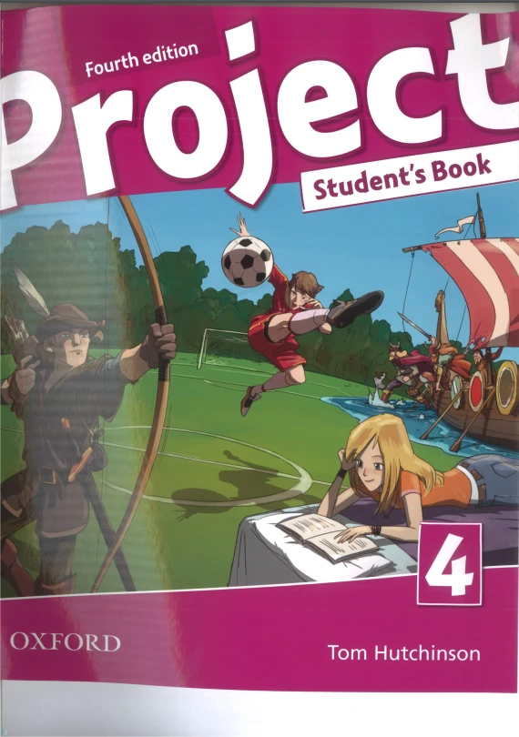 جلد کتاب Project 4 Student's Book 4th Edition